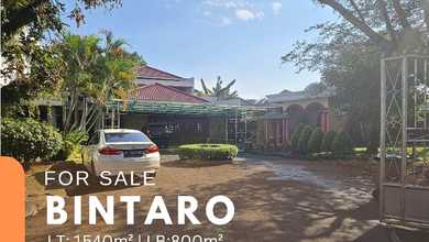 Hunian Prestisius di Kawasan Bintaro, Tangerang Selatan, LB 800m², Harga 12,5 Miliar