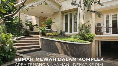 For Sale rumah Eksklusif di Pondok Indah, Jakarta Selatan - LT 550m²
