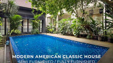 Rumah Elegan di Lebak Bulus, Jakarta Selatan, 6 KT, LT 900m²