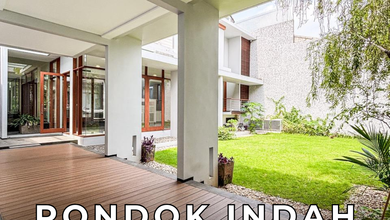 Penawaran Eksklusif, rumah Mewah di Pondok Indah, Jakarta Selatan, LB 1200m²