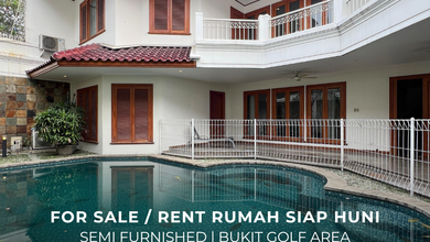 Rumah Nyaman untuk Disewakan di Pondok Indah, Jakarta Selatan, Harga 800 Juta /tahun