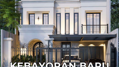 Kesempatan Langka, rumah Prestisius di Kebayoran Baru, Jakarta Selatan, LB 400m²
