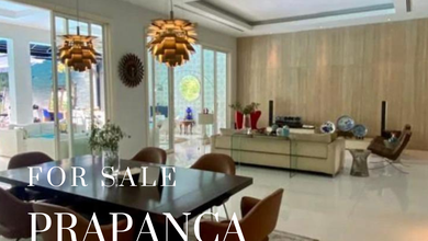 Hunian Elegan di Prapanca, Jakarta Selatan, 4 Kamar Tidur, LT 652m²