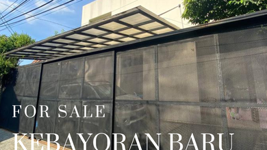 Kesempatan Langka, rumah Prestisius di Kebayoran Baru, Jakarta Selatan, LB 300m²