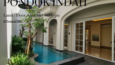 Rumah Area Luxury Pondok Indah, Jakarta Selatan - Harga Menarik 28 Miliar