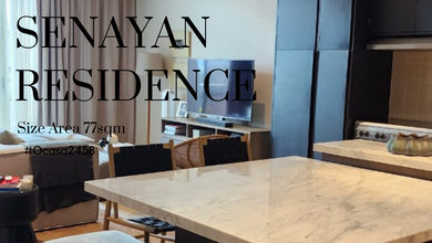 For Sale Apartemen Luxury di Patal Senayan, Jakarta Selatan, LB 77m²