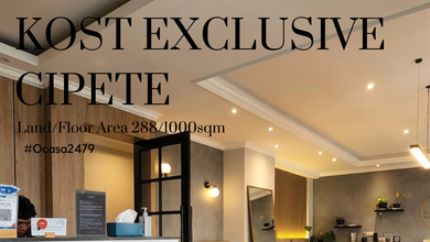 Kost exclusive lokasi strategis di cipete jaksel