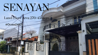 Kesempatan Eksklusif, rumah Prestisius di Senayan, Jakarta Selatan, LB 450m²