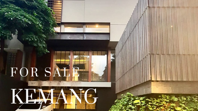 Hunian Elegan di Kemang, Jakarta Selatan, 4 KT, LT 210m²
