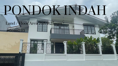 Rumah Mewah di Kawasan Pondok Indah, Jakarta Selatan, LB 825m², Harga 35,5 Miliar