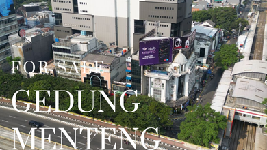 Gedung 6 lantai siap huni di menteng jakpus