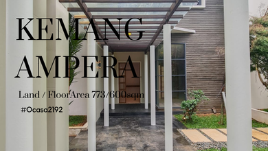 Hunian Sewaan Area Kemang, Jakarta Selatan, LB 600m², 5 KT