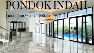 Dijual rumah Mewah di Pondok Indah, Jakarta Selatan - LT 420m²