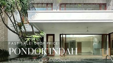 Penawaran Eksklusif, rumah Mewah di Pondok Indah, Jakarta Selatan, LB 600m²