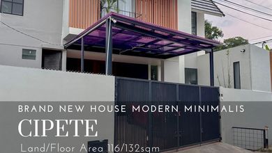 Rumah Area Premium Cipete, Jakarta Selatan - Harga Terbaik 4,95 Miliar