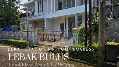 Hunian Prestisius di Kawasan Lebak Bulus, Jakarta Selatan, LB 350m², Harga 8,7 Miliar