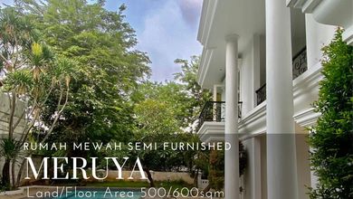 Kesempatan Langka, rumah Mewah di Meruya, Jakarta Barat, LB 600m²