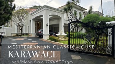 Hunian Prestisius di Kawasan Karawaci, Tangerang, LB 600m², Harga 27 Miliar