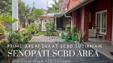 Hunian Prestisius di Kawasan Senopati, Jakarta Selatan, LB 550m², Harga 43 Miliar