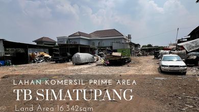 For Sale Tanah Premium di TB Simatupang, Jakarta Selatan, LT 16342m²