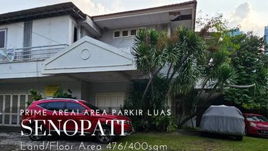 Hunian Elegan di Senopati, Jakarta Selatan, 3 Kamar Tidur, LT 476m²
