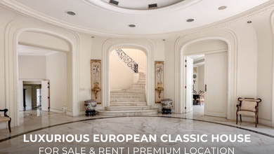 Rumah Sewaan Area Mega Kuningan, Jakarta Selatan, LB 700m², 4 KT