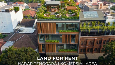 Tanah Sewa Lokasi Bagus di Wijaya, Jakarta Selatan, Luas 586m²