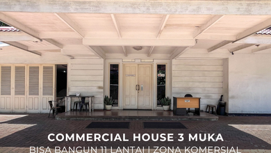 Rumah Komersial Lahan Luas bisa Bangun 11 Lantai di Kuningan