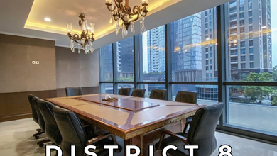 Office Space Siap Pakai View Gedung SCBD di District 8