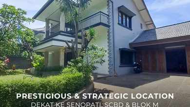 Hunian Elegan di Kebayoran Baru, Jakarta Selatan, 4 Kamar Tidur, LT 700m²