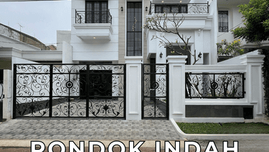 Brand New House 2 Lantai Semi Furnished di Pondok Indah