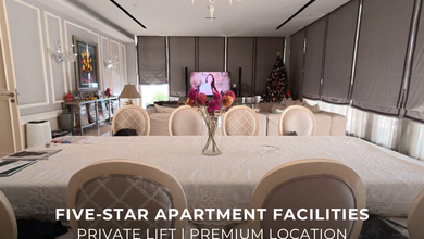 Dijual Apartemen Eksklusif di Kebayoran Baru, Jakarta Selatan, LB 453m²