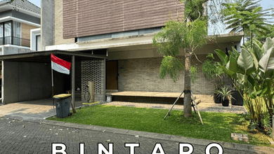 Smart Home 3 Lantai Dalam Komplek Elite Nyaman & Asri di Bintaro