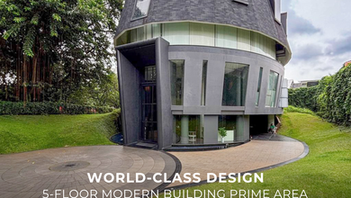 Modern Building World Class Design 5 Lantai di Kebayoran Baru