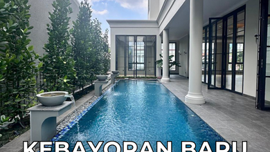Rumah Mewah di Kawasan Kebayoran Baru, Jakarta Selatan, LB 810m², Harga 48 Miliar
