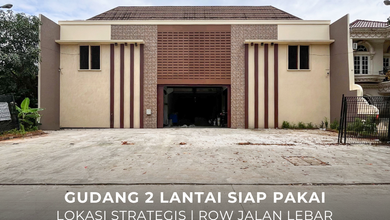 Gudang Siap Pakai 2 Lantai Lokasi Strategis di Joglo Jakbar