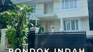 Segera Disewakan di Pondok Indah, Jakarta Selatan, LT 422m², Harga 1,15 Miliar /tahun