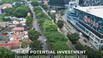 Dijual Tanah Premium di Casablanca, Jakarta Selatan, LT 2438m²