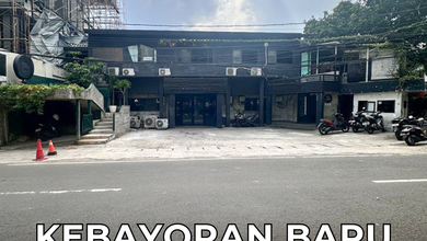 Bangunan Komersil 2 Lantai Ex Resto di Senopati - Kebayoran Baru