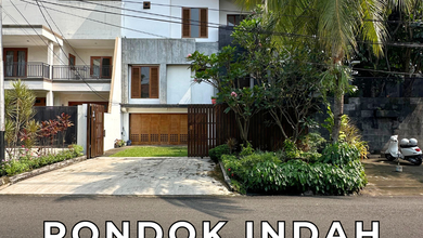 Kesempatan Langka, rumah Prestisius di Pondok Indah, Jakarta Selatan, LB 1000m²