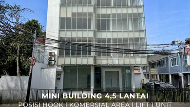 Mini Gedung 4 Lantai Lokasi Strategis Komersial Area Tanah Kusir