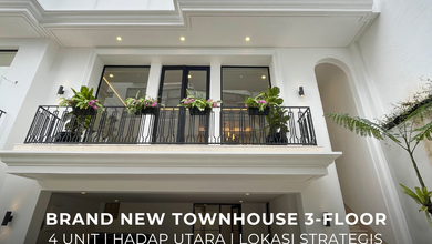 Rumah Area Luxury Kebayoran Baru, Jakarta Selatan - Harga Terbaik 12,2 Miliar