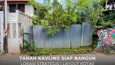 For Sale Tanah Premium di Cipete, Jakarta Selatan, LT 147m²