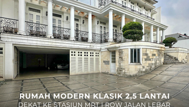For Sale rumah Premium di Cipete, Jakarta Selatan - LT 1400m²