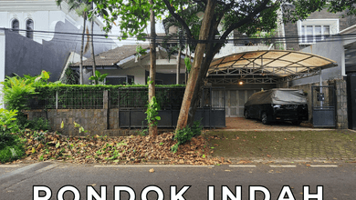 Rumah Hitung Tanah Row Jalan Lebar di Prime Area Pondok Indah