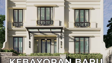 Hunian Elegan di Kebayoran Baru, Jakarta Selatan, 4 KT, LT 380m²