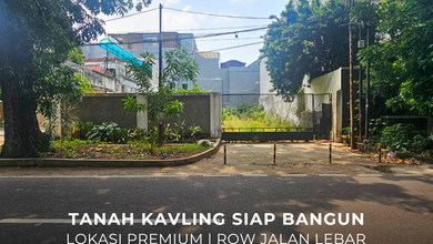 Dijual Tanah Premium di Panglima Polim, Jakarta Selatan, LT 350m²