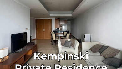 Kesempatan Apartemen Murah di Thamrin, Jakarta Pusat, 2 KT