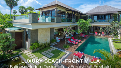 Luxury Beachfront Balinese Modern Villa Fully Furnish di Seminyak