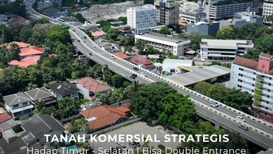 For Sale Tanah Eksklusif di Antasari, Jakarta Selatan, LT 2425m²